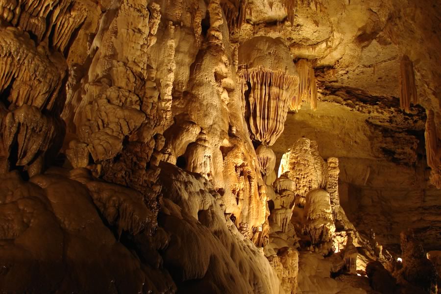 Natural Bridge Caverns in Comal County near Garden Ridge, Texas