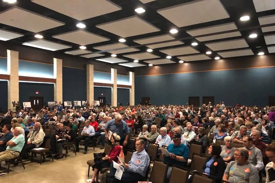 Over 500 Comal County Citizens Show Up Against Vulcan Quarry at TCEQ Public Meeting in New Braunfels