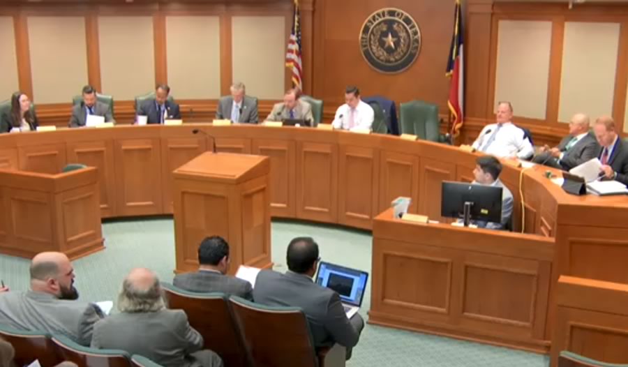 Texas House Environmental Regulation Committee