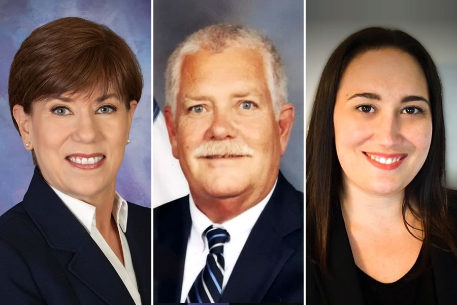 2020 Primary candidates for Comal County Commissioner, Precinct 1: Donna Eccleston, Richard K. Smith, Lindsay Poisel