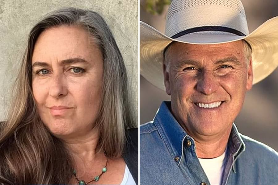 2020 General Election candidates for Texas State Representative, District 73: Stephanie Phillips and Kyle Biedermann