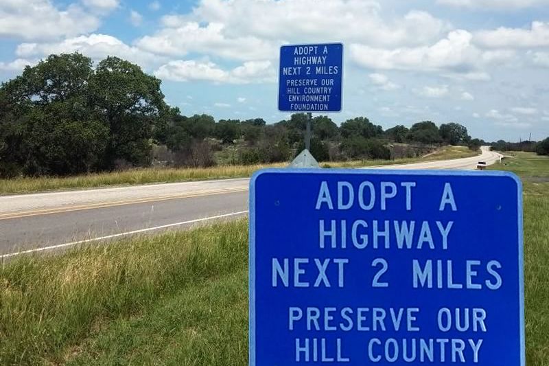 Adopt-a-Highway Litter Cleanup on FM 3009