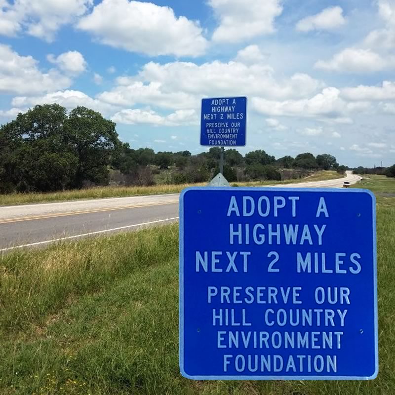 Adopt-a-Highway Litter Cleanup on FM 3009